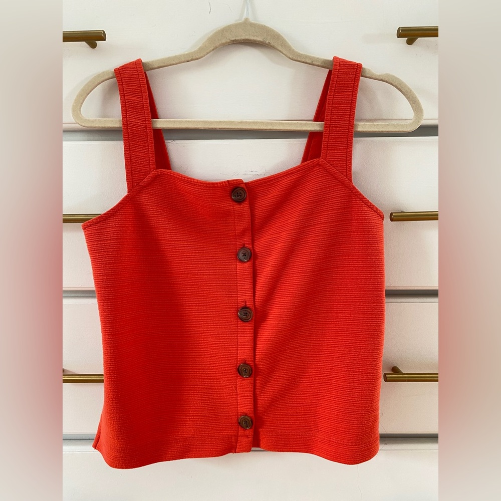 J Crew Cropped Tank Top XS